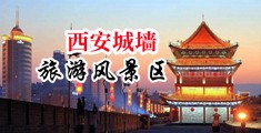 鸡巴捅美女中国陕西-西安城墙旅游风景区